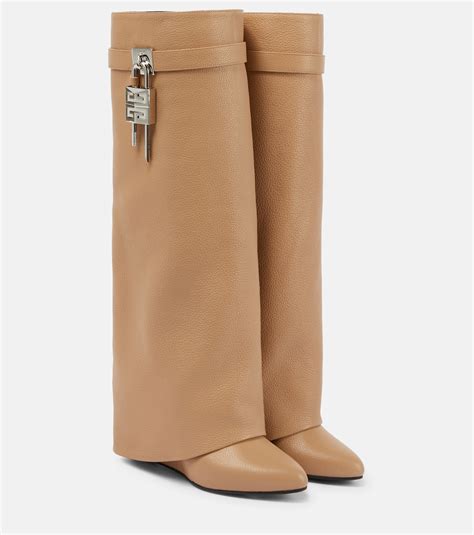 givenchy tan boots|givenchy shark boots price.